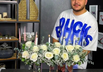 شروع گل آرایی