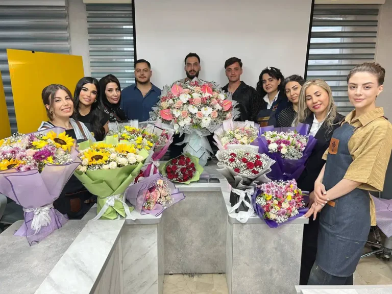 ورکشاپ آموزش گل آرایی شیراز