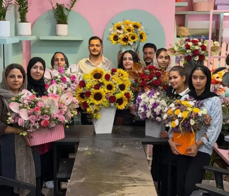 isfahan flower arranging workshop 5645